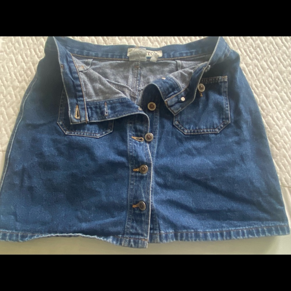 Jean skirt